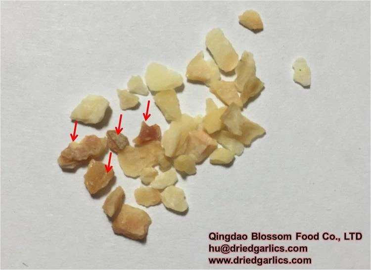 Sacharifikácia v dehydrovaných cesnakových granulách a dehydrovaných cesnakov...