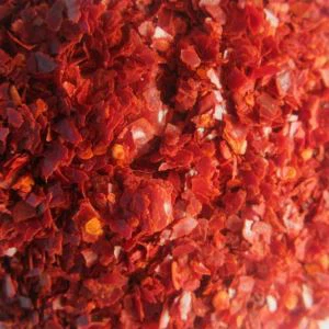 Dehydrované čili plátky